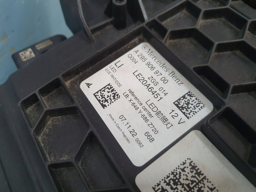 Frontscheinwerfer Mercedes-Benz Eqe A2959069700 A2959069800 LED Ein Satz SCH5658776091mi