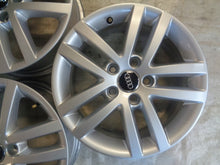 Laden Sie das Bild in den Galerie-Viewer, 4x Alufelge 16 Zoll 6.5" 5x112 50ET Glanz Silber 5K0601025E Audi I Golf Vi FEL4499988648ed