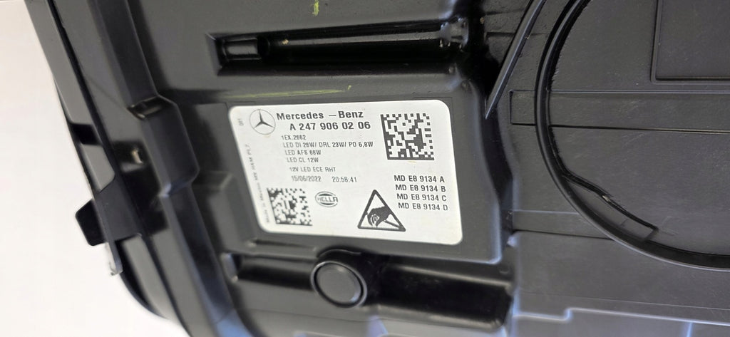 Frontscheinwerfer Mercedes-Benz W247 A2479060206 LED Rechts Headlight SCH5580220020af