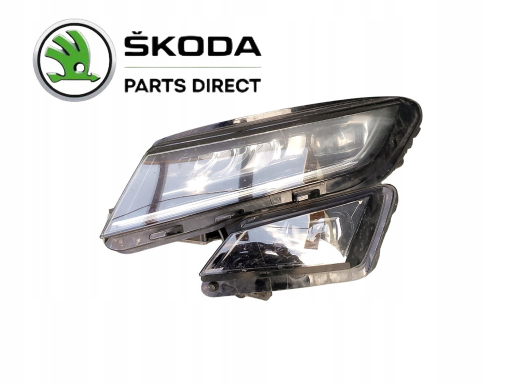Frontscheinwerfer Skoda Kodiaq 566941015H LED Links Scheinwerfer Headlight SCH9222175300cq