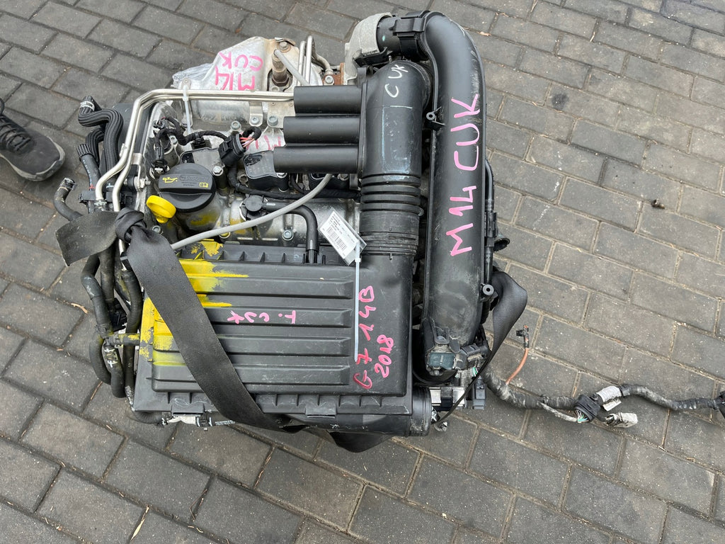 Motor Audi Seat VW A3 Golf VII Passat B8 I CUK 1.4 TSI Benzin Engine Komplett