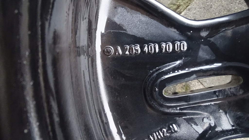 1x Alufelge 17 Zoll 7.0" 5x112 48 5ET A2054019000 Mercedes-Benz W205 Rim Wheel FEL2639088304qr