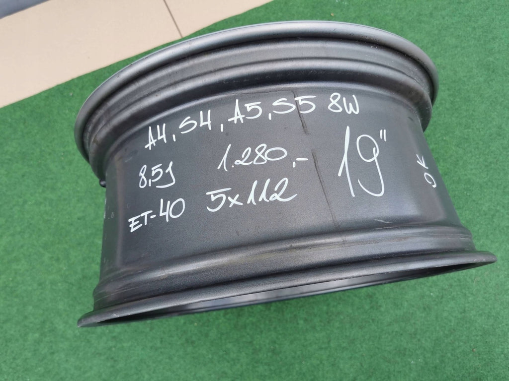 1x Alufelge 19 Zoll 5x112 8W0601025DH Audi A4 Rim Wheel FEL9268903044ya
