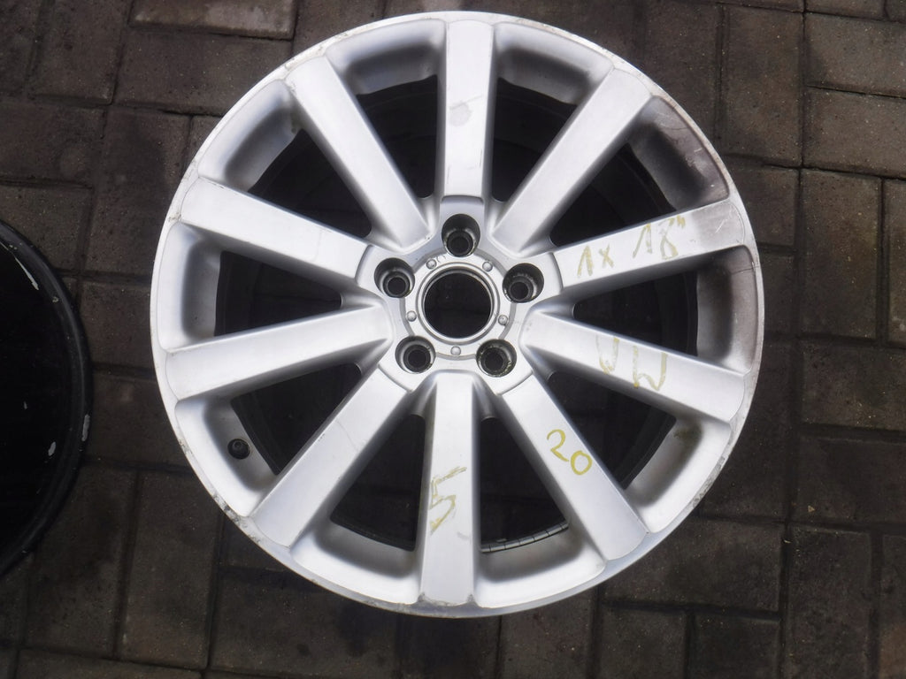 1x Alufelge 18 Zoll 7.5" 5x112 49ET 1T0601025IV VW Rim Wheel