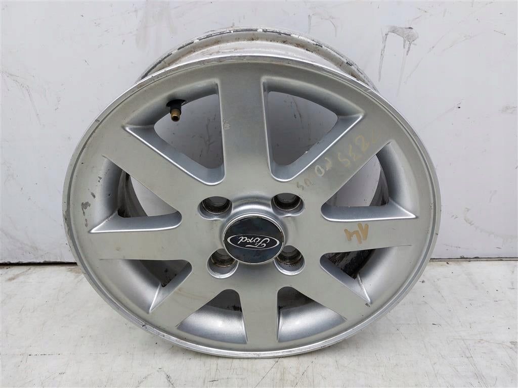 4x Alufelge 14 Zoll 5.0" 4x108 Matt Silber Ford Focus Rim Wheel FEL1900048755vr