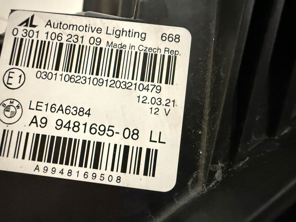 Frontscheinwerfer BMW 3 G21 G20 A99481695-08 Full LED Links Headlight SCH6359524721bo