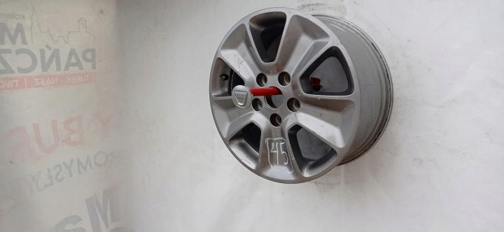 1x Alufelge 16 Zoll 6.5" 5x114.3 403003157R Dacia Duster Rim Wheel FEL9005352190dd