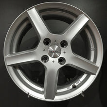 Laden Sie das Bild in den Galerie-Viewer, 4x Alufelge 16 Zoll 6.5" 4x108 38ET Silber KBA52972 F601098 Citroën I Corsa F FEL6293695823vb