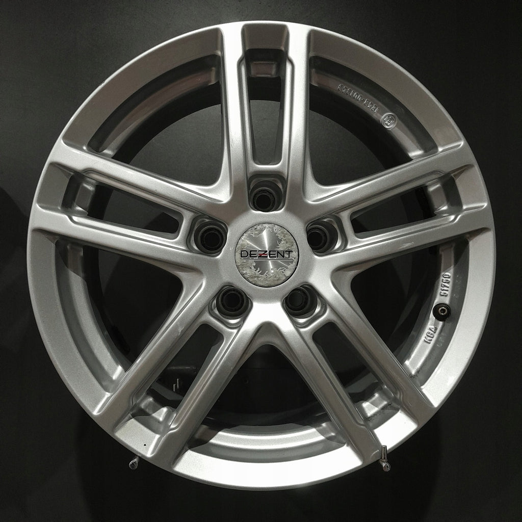 4x Alufelge 16 Zoll 6.5" 5x112 41ET KBA51750 Mg Hs Superb I Rim Wheel FEL9884722789ob