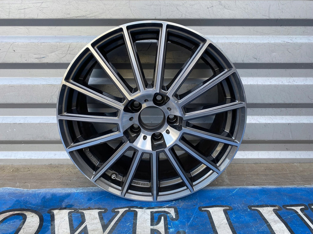 1x Alufelge 18 Zoll 7.5" 5x112 49ET 51541 Mercedes-Benz Rim Wheel