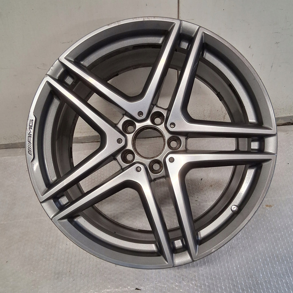 1x Alufelge 19 Zoll 9.5" 5x112 52ET A2124010900 Mercedes-Benz W212 Rim Wheel FEL2912593471vq