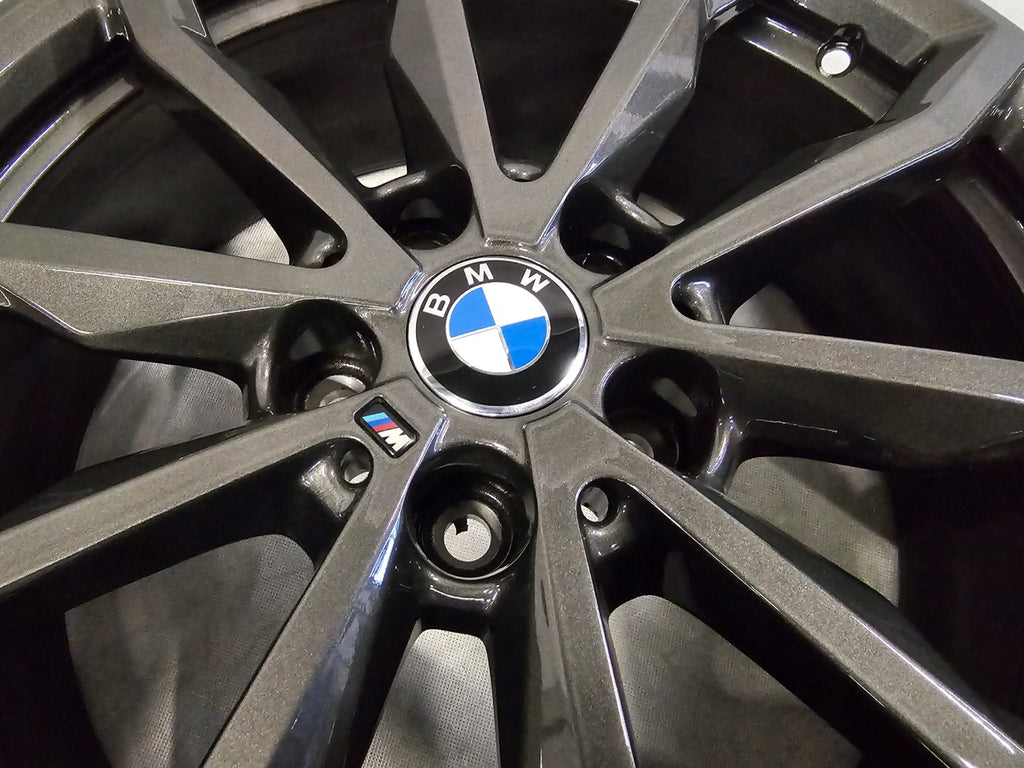 4x Alufelge 18 Zoll 6.5" 5x112 41ET Glanz Grau 6877550 BMW F45 F39 F48 F40 F46 FEL6157430808jx
