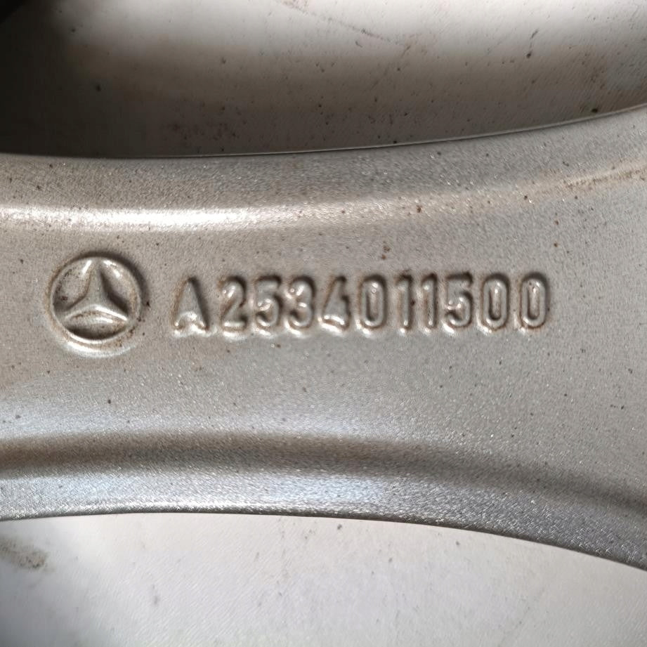 4x Alufelge 18 Zoll 8.0" 5x112 38ET Glanz Grau A2534011500 Mercedes-Benz Glc FEL8172450071lg