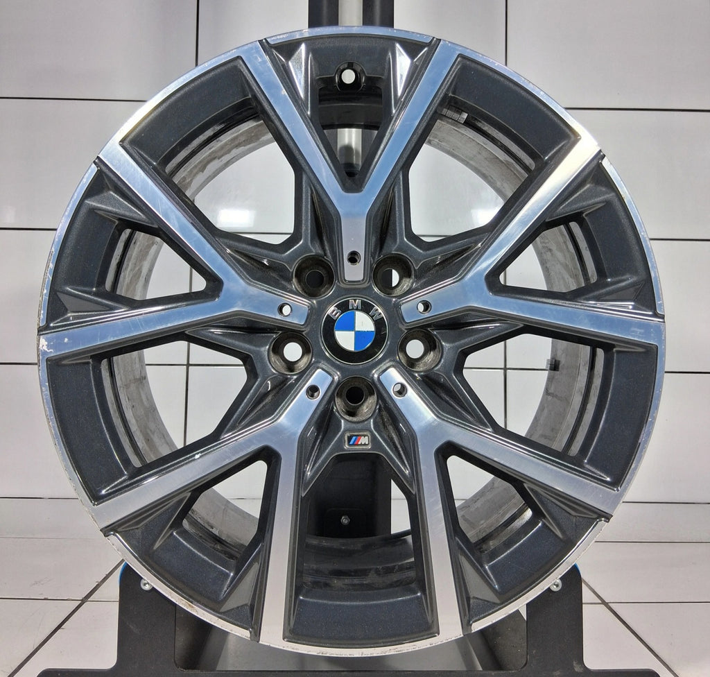 1x Alufelge 18 Zoll 8.0" 5x112 54ET Glanz Grau 8092355 BMW 1 F40 Rim Wheel FEL2068860645nj