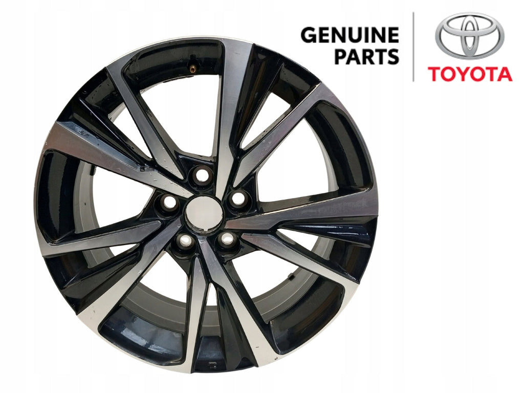 1x Alufelge 18 Zoll 7.0" 5x114.3 35ET Glanz CMS1351-11 Toyota C-Hr Chr Rim Wheel FEL9651547988bb