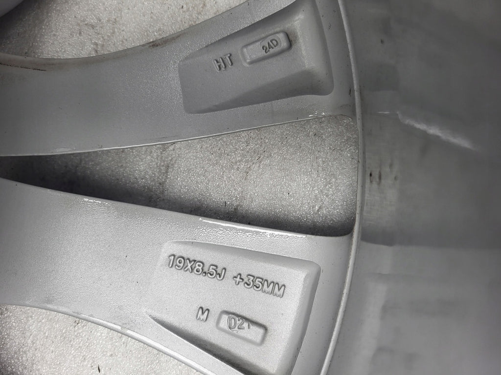 1x Alufelge 19 Zoll 8.5" 5x114.3 35ET Glanz Silber 1027241-00-A Tesla Model S FEL7413452862jd