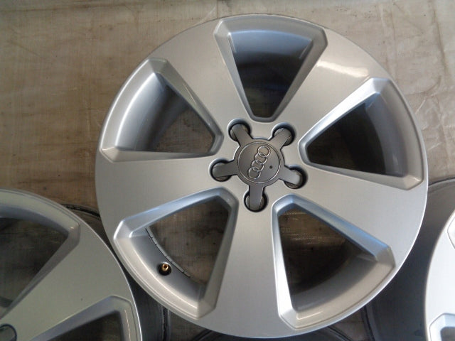 4x Alufelge 17 Zoll 7.5" 5x112 51ET Glanz Silber 8V0601025BK Audi A3 Rim Wheel FEL3062136232xl