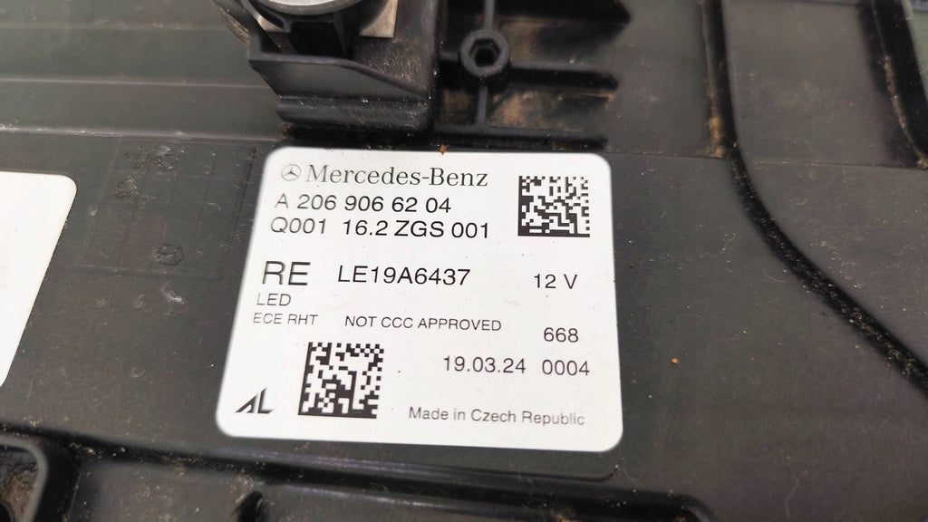 Frontscheinwerfer Mercedes-Benz W206 A2069066204 FALSE Scheinwerfer Headlight SCH3393442995bu