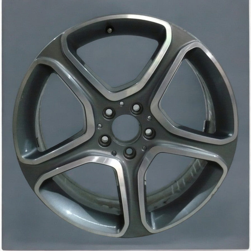 1x Alufelge 19 Zoll 8.5" 5x112 52ET A2054011400 Mercedes-Benz Rim Wheel