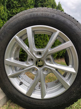 Laden Sie das Bild in den Galerie-Viewer, 4x Alufelge 16 Zoll 6.5" 5x112 46ET Glanz Silber KBA53400 Skoda Octavia FEL1156890202nd