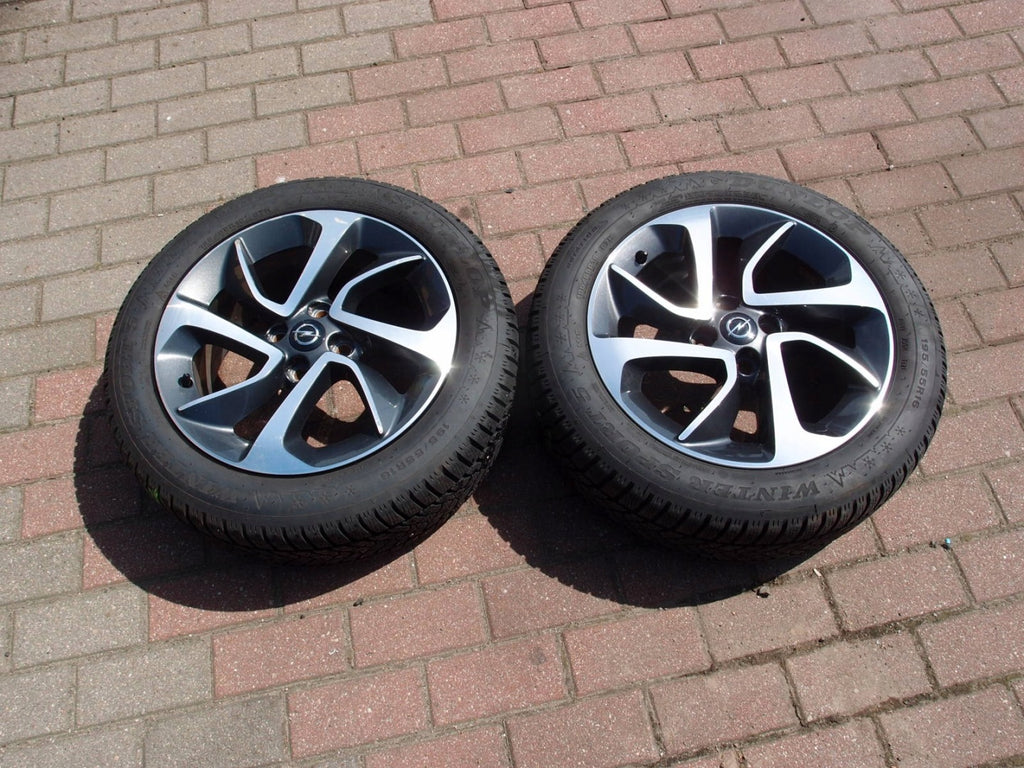 1x Alufelge 16 Zoll 6.5" 4x100 40ET 0P078K1 Opel Adam Rim Wheel FEL5682277418ek