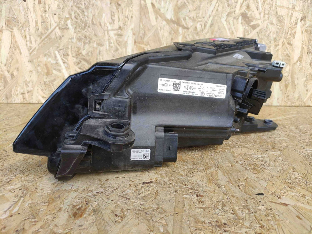 Frontscheinwerfer Skoda Superb III 3V1941016D LED Rechts Scheinwerfer Headlight