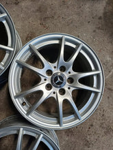 Load image into Gallery viewer, 4x Alufelge 16 Zoll 6.5" 5x112 49ET Silber A2464011302 Mercedes-Benz Rim Wheel FEL7457676009sn