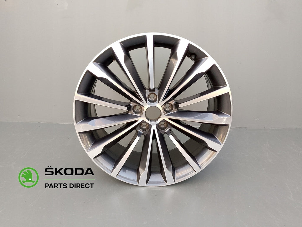 1x Alufelge 18 Zoll 12.5" 565601025AM Skoda Kodiaq Rim Wheel FEL6495389680cp