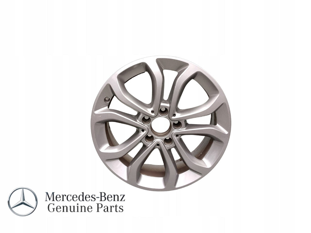 1x Alufelge 17 Zoll 7.0" 5x112 48 5ET A2054010200 Mercedes-Benz W205 Rim Wheel
