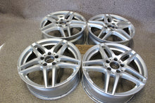 Laden Sie das Bild in den Galerie-Viewer, 4x Alufelge 17 Zoll 7.0" 5x112 48 5ET Glanz Silber Audi W205 Rim Wheel FEL6258099640re