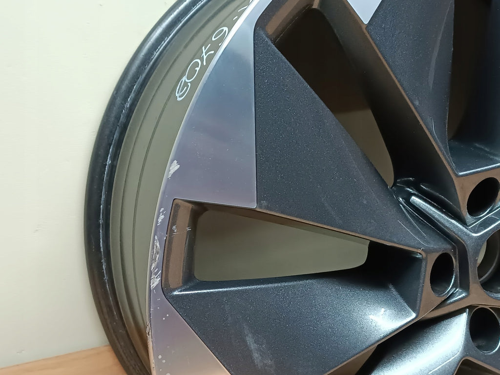 1x Alufelge 21 Zoll 8.5" 5x112 40ET 5LA601025L Skoda Enyaq Rim Wheel FEL5992780445bk