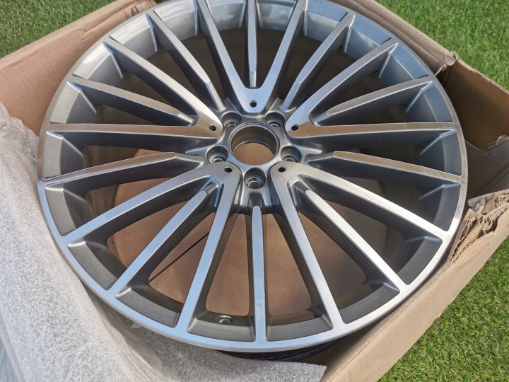 1x Alufelge 21 Zoll 9.0" 5x112 34ET Glanz Silber A2234011700 Mercedes-Benz W223 FEL9265793255fb