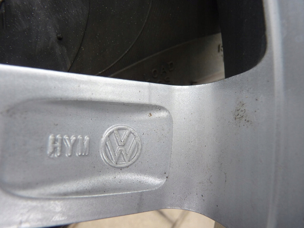 1x Alufelge 16 Zoll 7.0" 5x100 46ET 6RU601025F VW Polo Rim Wheel