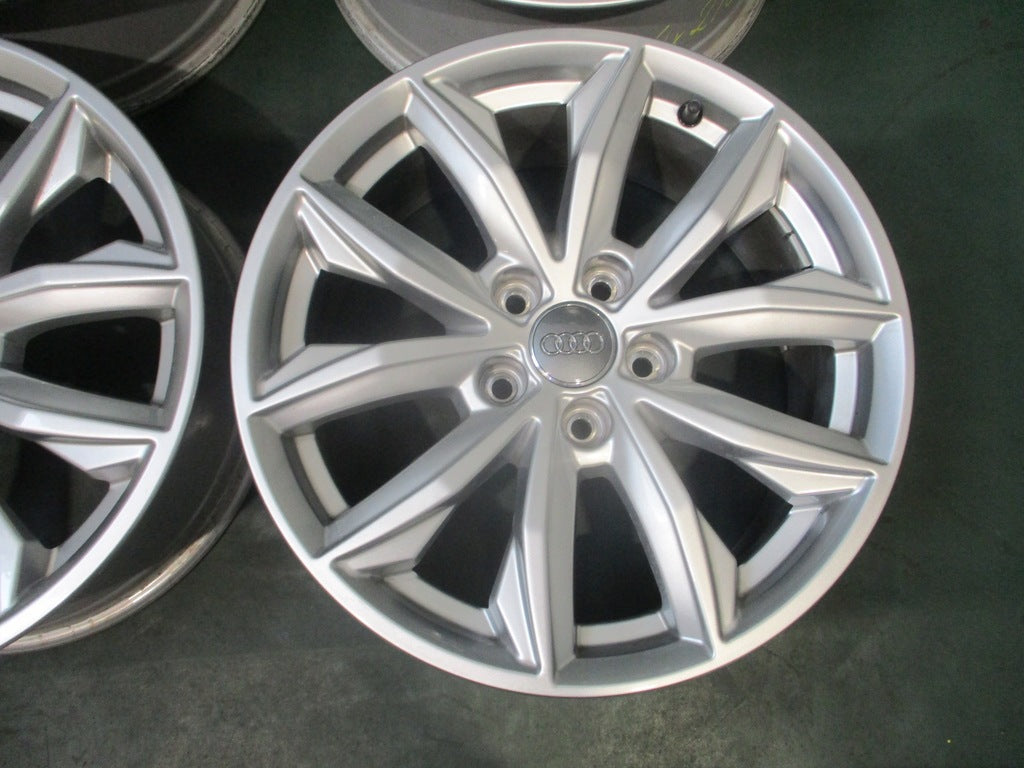 4x Alufelge 17 Zoll 7.0" 5x112 34ET Glanz Silber 80A601025 Audi Rim Wheel FEL6647091579cg