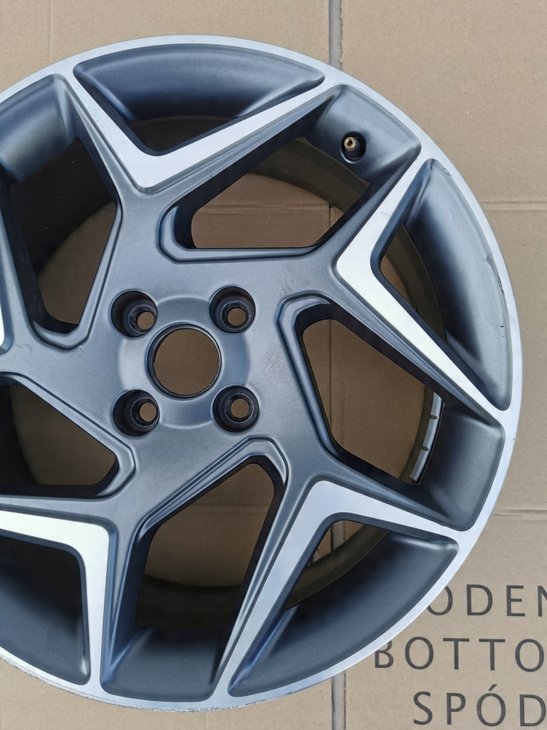 1x Alufelge 18 Zoll 7.5" 4x108 42,5ET Glanz Graphit K1BJ-C1A Ford Fiesta Mg