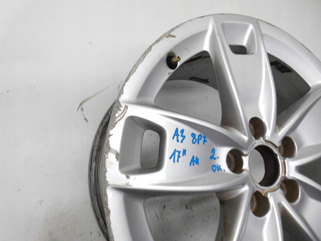 1x Alufelge 17 Zoll 7.5" 5x112 56ET 8P0601025BL Audi A3 Rim Wheel