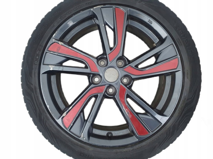 1x Alufelge 18 Zoll 7.0" 5x114.3 47ET 40300BV80B Nissan Juke F15 Rim Wheel FEL6305114549np
