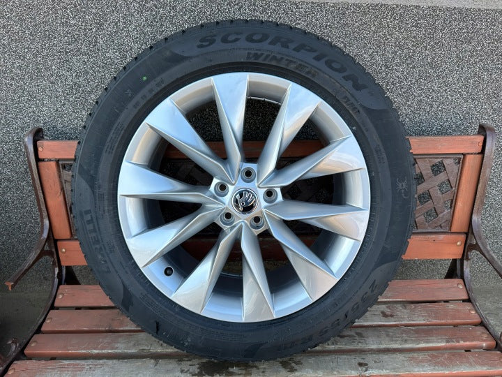 1x Alufelge 19 Zoll 8.0" 5x112 45ET 5LA601025 Skoda Enyaq Iv Rim Wheel FEL9746014173zf