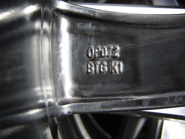 1x Alufelge 16 Zoll 6.5" 4x100 40ET Glanz Schwarz Opel Corsa Rim Wheel