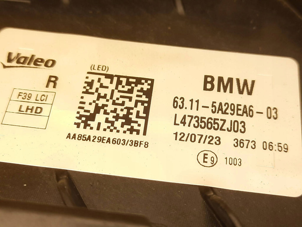 Frontscheinwerfer BMW X2 F39 5A29EA6-03 LED Rechts Scheinwerfer Headlight SCH5232763440yc