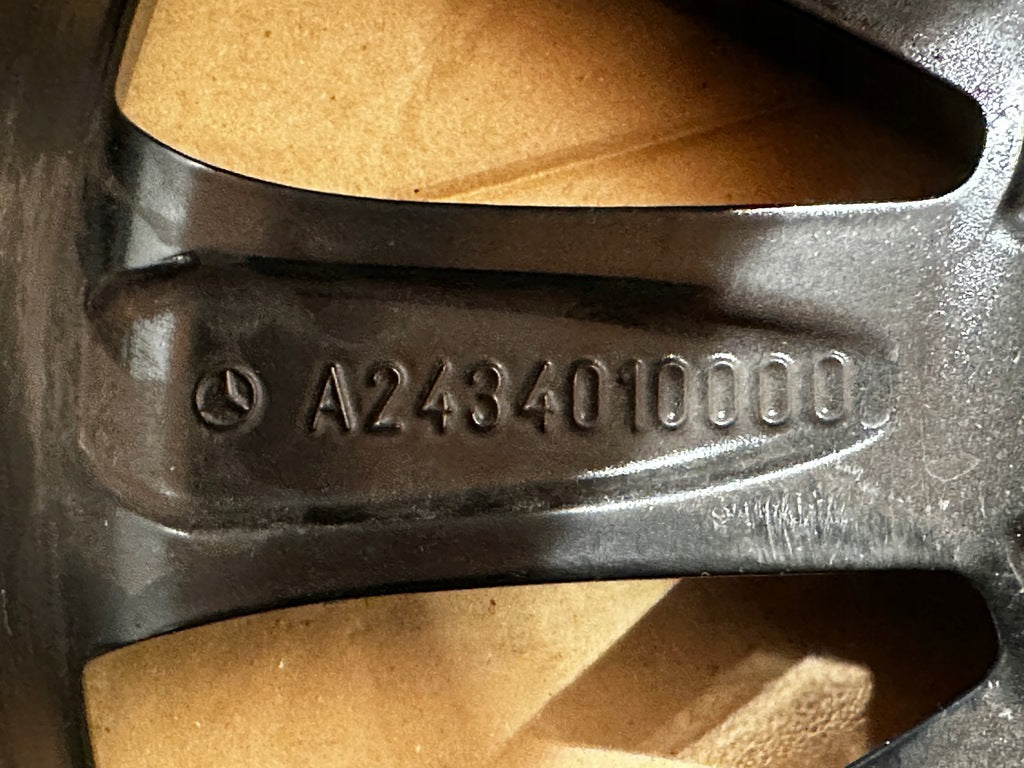 1x Alufelge 18 Zoll 6.5" 5x112 44,5ET A2434010000 Mercedes-Benz Eqa Eqb FEL6552757554jo