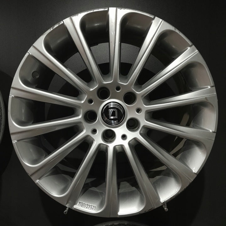 4x Alufelge 18 Zoll 8.0" 5x112 35ET Glanz Silber Mercedes-Benz W213 W212 FEL9787332449cq
