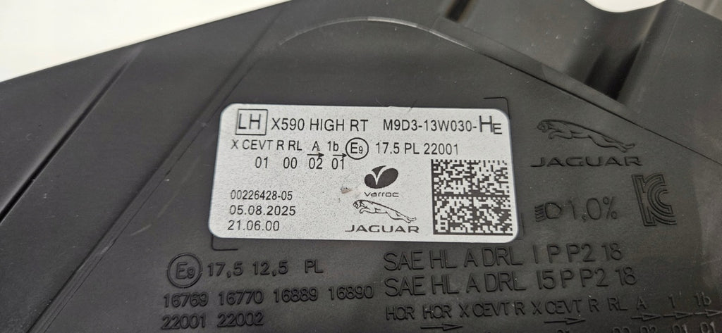 Frontscheinwerfer Jaguar M9D3-13W030-HE LED Links Scheinwerfer Headlight SCH5431895327tw
