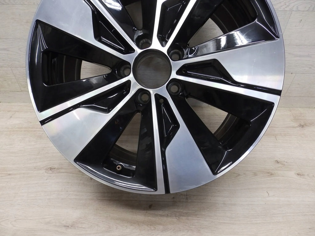 1x Alufelge 18 Zoll 7.5" 5x112 52ET Glanz Schwarz A4474015500 Mercedes-Benz Vito FEL8753576246nt
