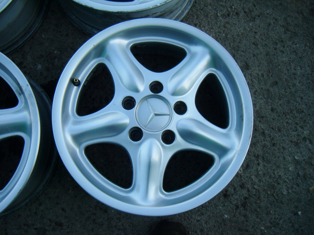4x Alufelge 15 Zoll 6.5" 5x112 B66470073 Mercedes-Benz Rim Wheel FEL6700191607ki