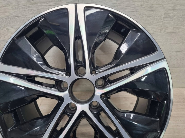 1x Alufelge 18 Zoll 8.5" 5x112 56ET Glanz Schwarz A2054018300 Mercedes-Benz W205 FEL9813829181un