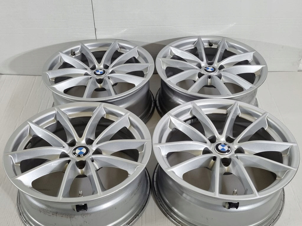 4x Alufelge 17 Zoll 7.5" 5x112 27ET Glanz Silber 6868217 BMW G30 Rim Wheel FEL1981362347er