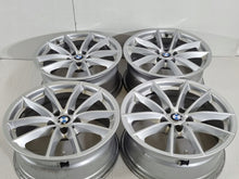 Laden Sie das Bild in den Galerie-Viewer, 4x Alufelge 17 Zoll 7.5" 5x112 27ET Glanz Silber 6868217 BMW G30 Rim Wheel FEL1981362347er