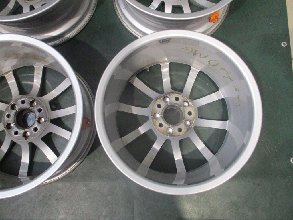 4x Alufelge 17 Zoll 7.5" 5x112 36ET Glanz Silber 4K0601025 Audi Rim Wheel FEL5281266886ba