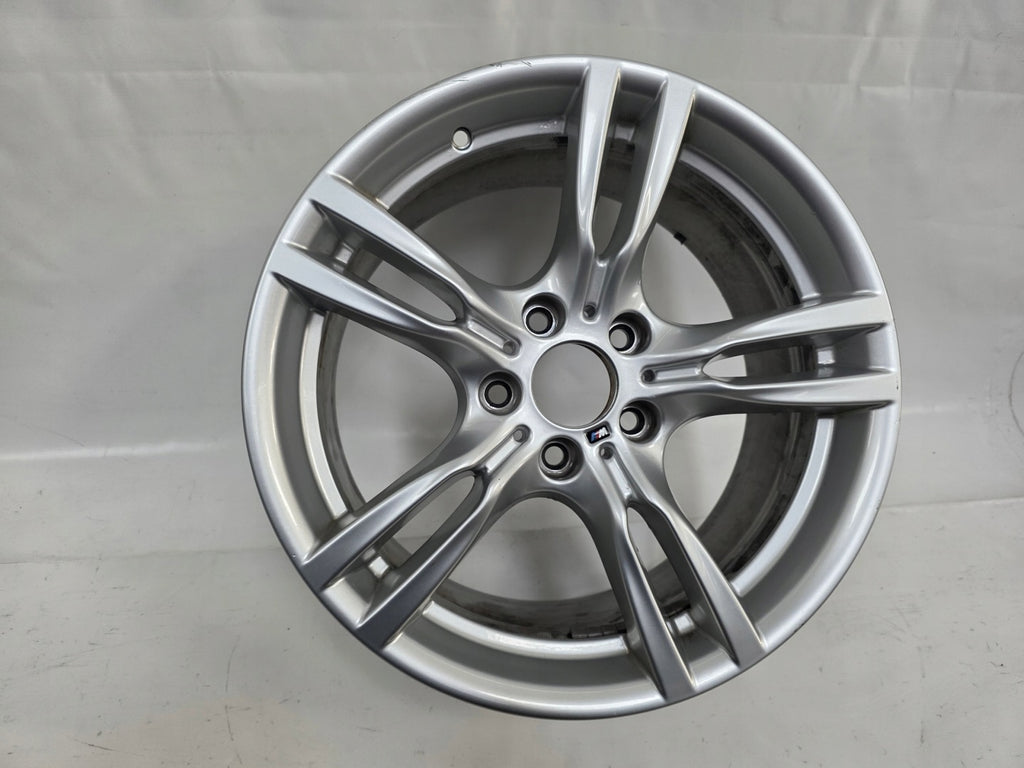 1x Alufelge 18 Zoll 8.5" 5x120 47ET Glanz Silber 7845881 BMW F30 F32 F31 FEL7420151895bg